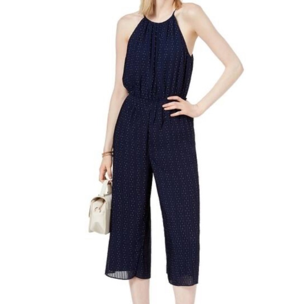 Maison Jules Women's Pleated Cropped Jumpsuit!